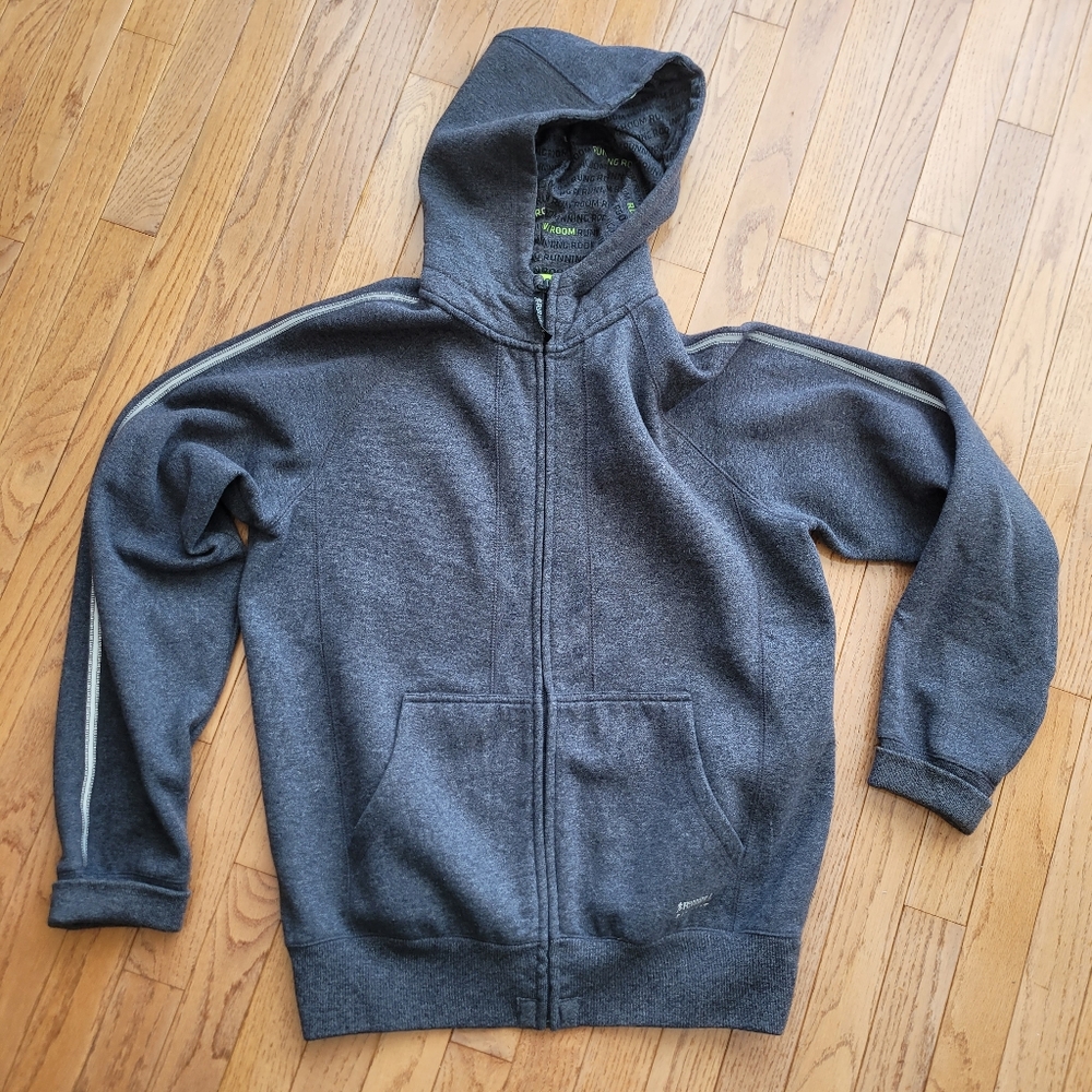 Running Room Fit Wear Men's Hoodie Reflective Stripes L